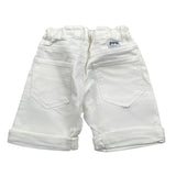 Paolo Pecora Bermuda tinta unita con Girovita Regolabile Bianco per Bambino PP2724 BIANCO PAOLO PECORA 