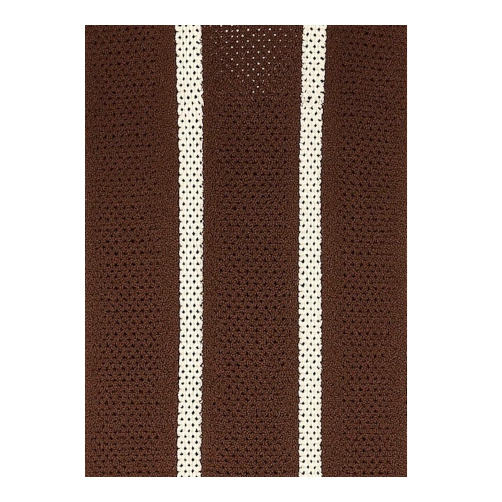 I'M Brian Camicia Mezza Manica Traforata per Bambino CA3280J MARRONE I'M BRIAN 