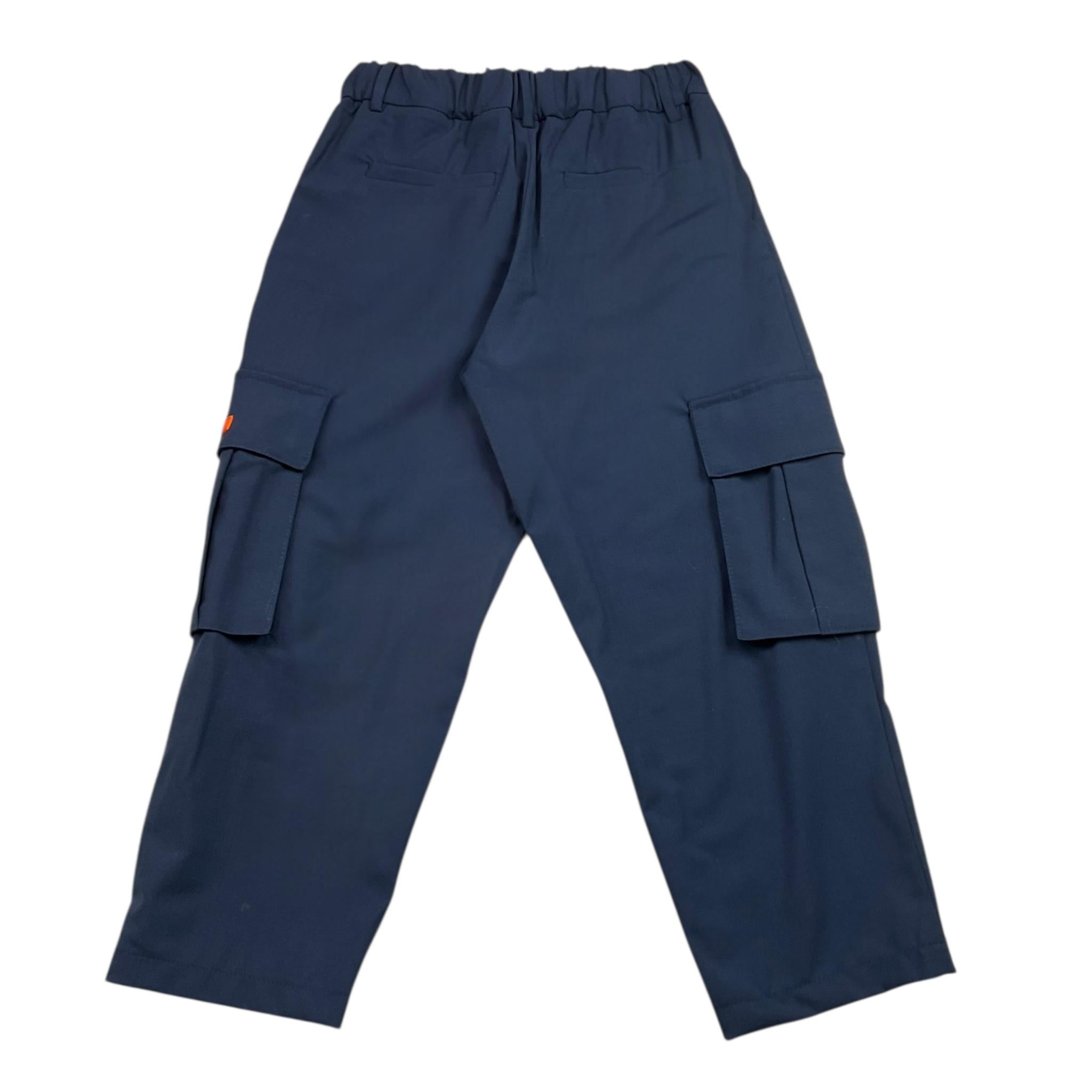 MISSONI pantalone tinta unita con elastico in vita Blu per Bambino MT6P60 BLU MISSONI 
