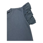 Babe & Tess T-Shirt Girocollo Tinta Unita per Bambina 21518124 BLU BABE & TESS 