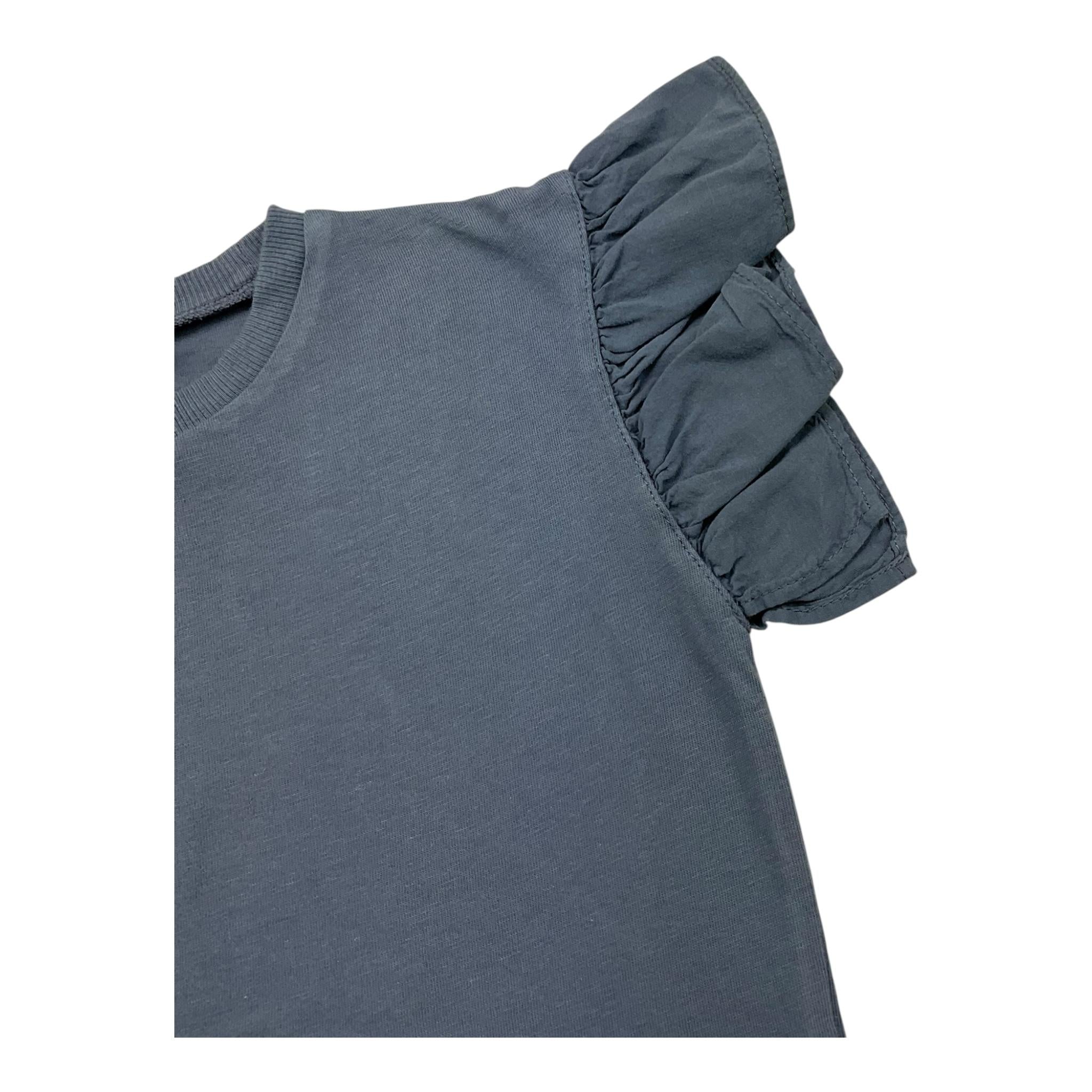 Babe & Tess T-Shirt Girocollo Tinta Unita per Bambina 21518124 BLU BABE & TESS 