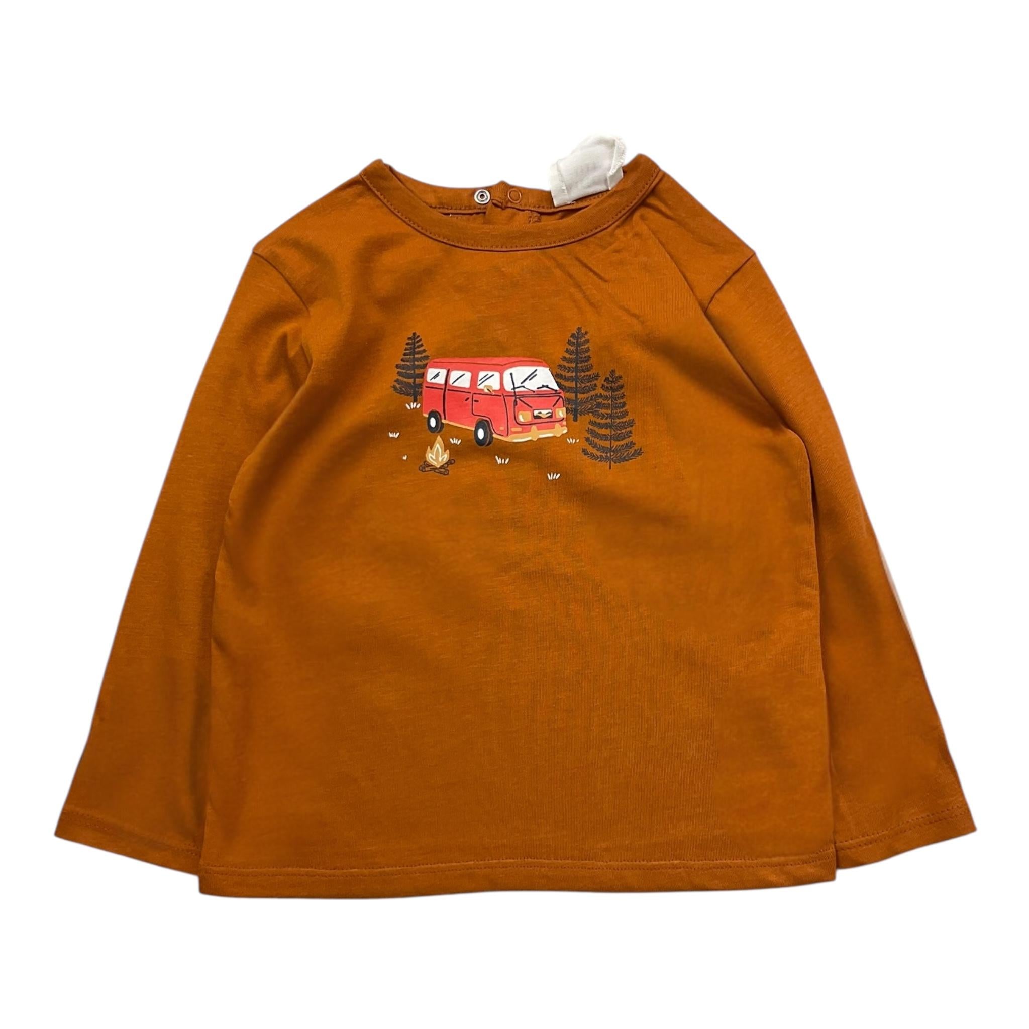 CARRE'MENT BEAU shirt girocollo tinta unita con stampa Arancione per Bambino Y30285J ARANCIONE CARRE'MENT BEAU 