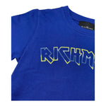 JOHN RICHMOND t-shirt girocollo tinta unita con stampa  Blu per Bambino RBA25187TS BLU JOHN RICHMOND 