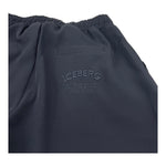 Iceberg Pantalone Tinta Unita con Elastico In Vita per Bambina PTICE5156J NERO ICEBERG 