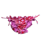 F**K Costume Modello Slip Tinta Ujnita con Fantasia  per Bambina FJ240001X14J ROSA F**K 