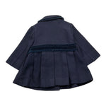 MIRANDA cappotto tinta unita con cappello Blu per Neonata 360166 BLU MIRANDA 