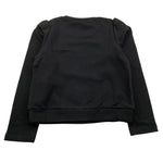 LIU JO felpa chiusa girocollo tnta unita con brillantini Nero per Bambina KF4108XX NERO LIU JO 