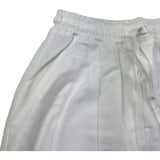 Paolo Pecora Bermuda Tinta Unita con Elastico In Vita per Bambino PP4217 BIANCO PAOLO PECORA 