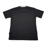 Yes London T-Shirt Girocollo Tinta Unita con Logo per Bambino JR2130X NERO YES LONDON 