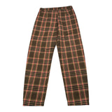 MOSCHINO pantalone tinta unita con fantasia a quadri Marrone per Bambina HUP08P MARRONE MOSCHINO 