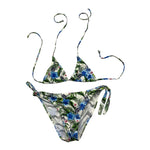 Matinée Costume 2 Pezzi Triangolo-Slip con Fantasia per Bambina CC30222 BIANCO MATINÉE 