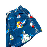 Saint Barth Costume Stampa Fantasia per Bambino JEA0004A BLU SAINT BARTH 