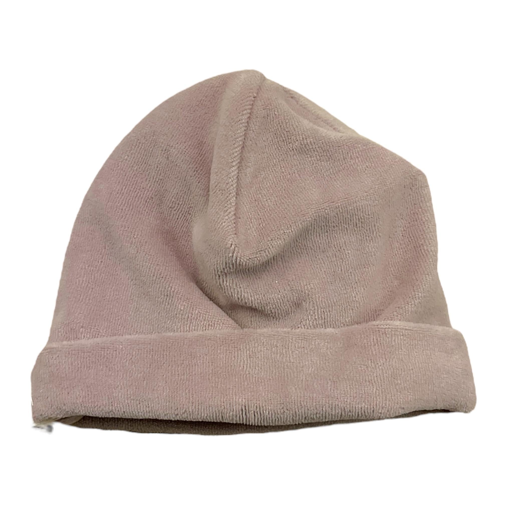 MARLU' cappello tinta unita con fiore Rosa per Neonata IB1073 ROSA MARLU' 