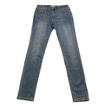 MET jeans tinta unita con girovita regolabile Azzurro per Bambina JNS AZZURRO MET 