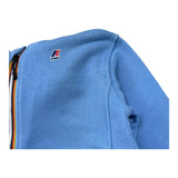 K-Way Felpa Tinta Unita con Cappuccio E Zip per Bambino K2142RW AZZURRO K-WAY 
