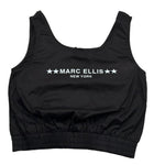 Marc Ellis Top Tinta Unita con Stampa per Bambina JMJTP012400 NERO MARC ELLIS 