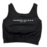 Marc Ellis Top Tinta Unita con Stampa per Bambina JMJTP012400 NERO MARC ELLIS 