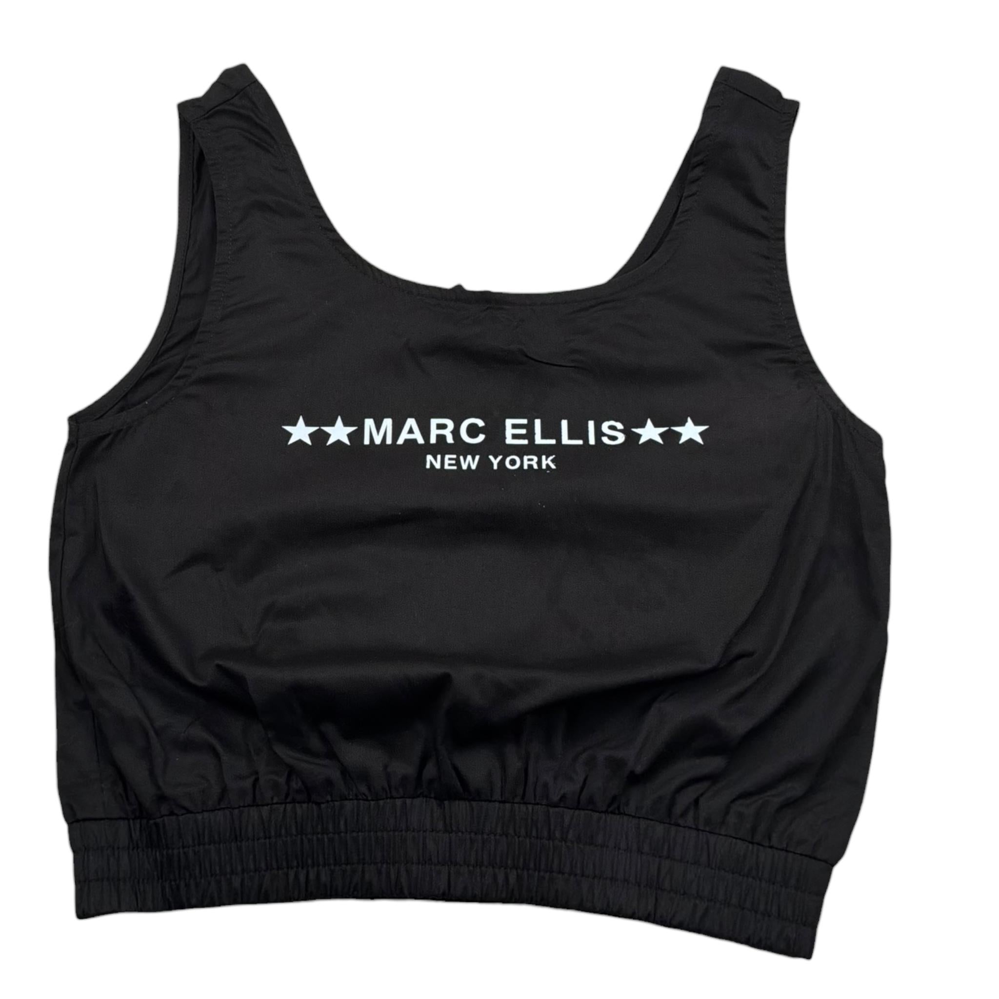 Marc Ellis Top Tinta Unita con Stampa per Bambina JMJTP012400 NERO MARC ELLIS 