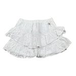 Shopart Gonna tinta unita con Pizzo Sangallo Bianco per Bambina 023024 BIANCO SHOPART 