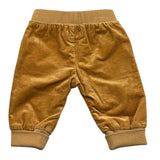 MOSCHINO pantalone tinta unita con elastico in vita Cammello per Neonato MUP05I CAMMELLO MOSCHINO 