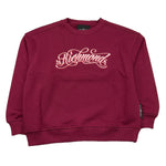 JOHN RICHMOND felpa chiusa girocollo tinta unita con stampa Bordeaux per Bambina RGA25102FE BORDEAUX JOHN RICHMOND 