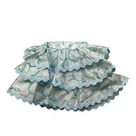 Miss Grant Gonna Tinta Unita Stampa Fantasia per Neonata MG1220 VERDE ACQUA MISS GRANT 