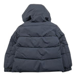 SAVE THE DUCK giubbino tinta unita con cappuccio Blu per Bambino P31888B BLU SAVE THE DUCK 