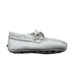 Simonetta Mocassino Tinta Unita per Neonato SCRS BIANCO SIMONETTA 