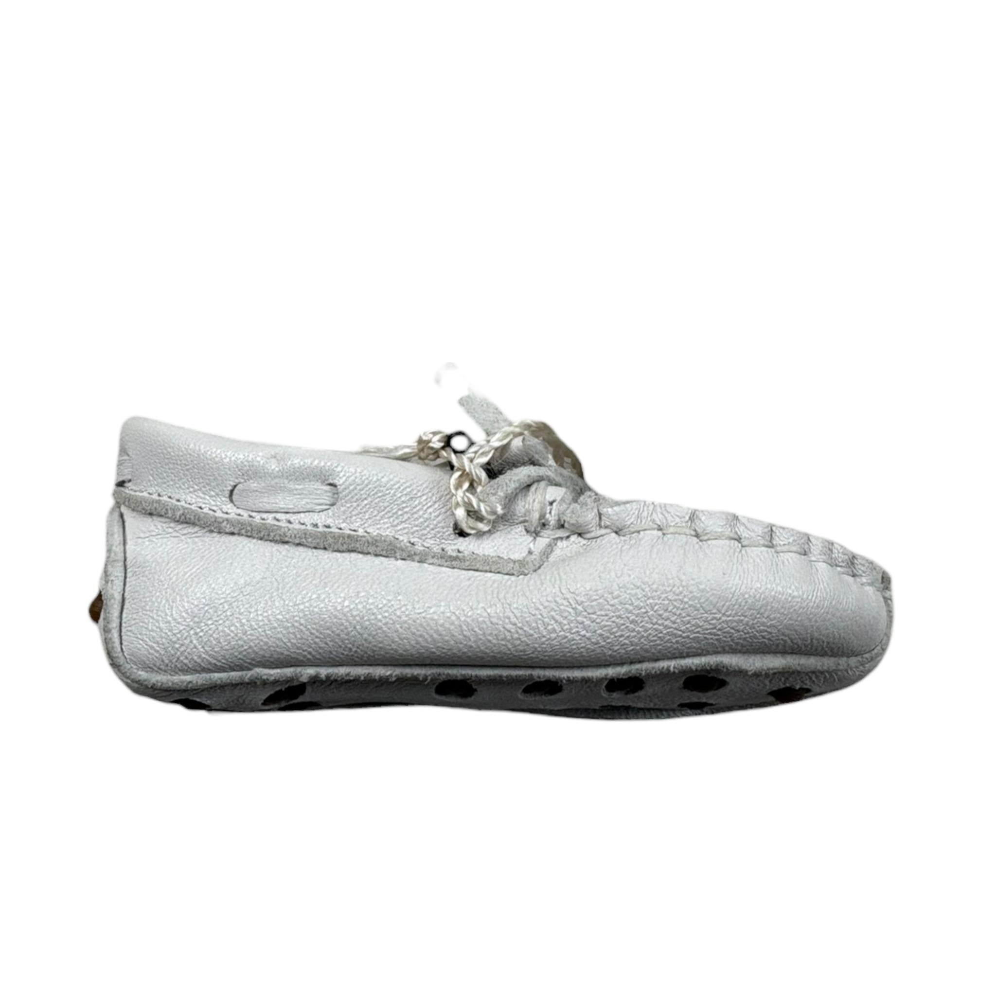 Simonetta Mocassino Tinta Unita per Neonato SCRS BIANCO SIMONETTA 