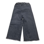 ZHOE & TOBIAH jeans tinta unita modello a palazzo con girovita regolabile Nero per Bambina DDL1 NERO ZHOE & TOBIAH 