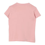 ELISABETTA FRANCHI t-shirt girocollo tinta unita con logo Rosa per Neonata EGTS084N ROSA ELISABETTA FRANCHI 