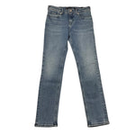 Tommy Hilfiger Jeans Tinta Unita con Girovita Regolabile per Bambino KB0KB08267 AZZURRO TOMMY HILFIGER 
