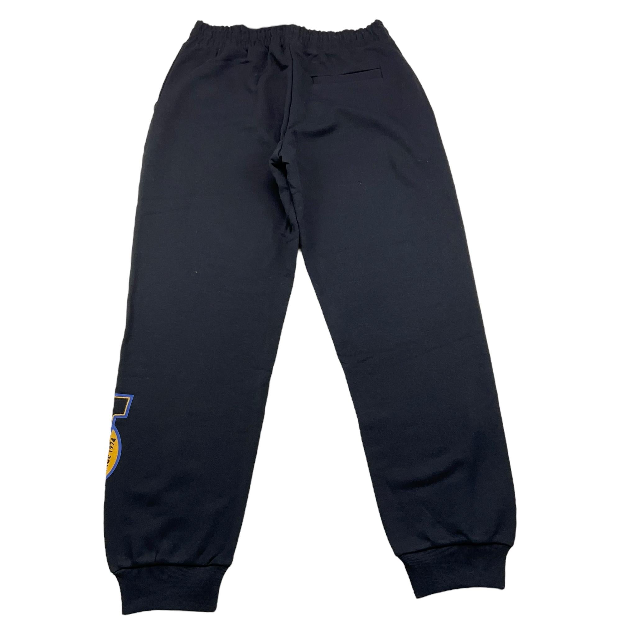 ICEBERG pantalone tuta tinta unita con stampa in contrasto Nero per Bambino PFICE5303JX NERO ICEBERG 