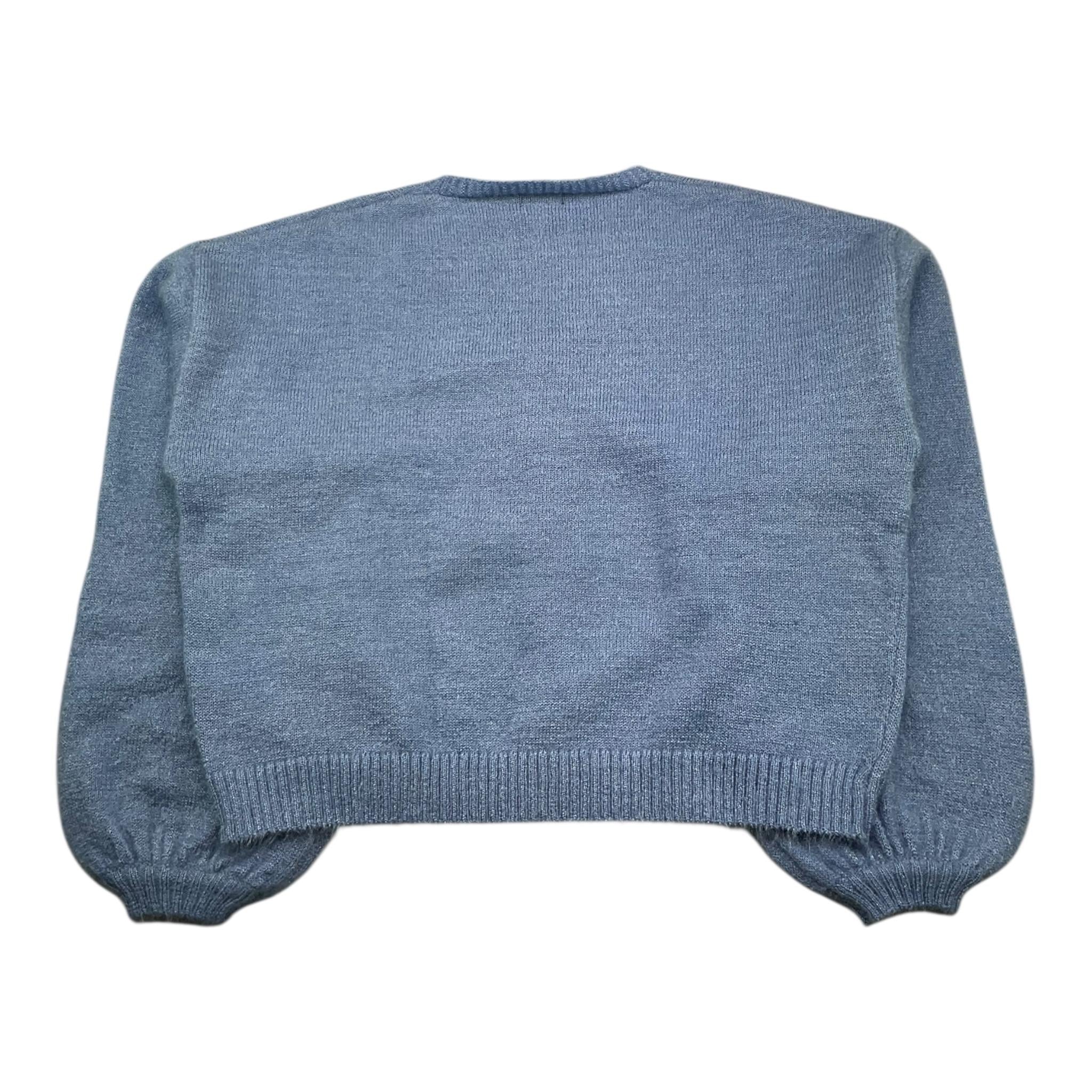 FUN & FUN cardigan titna unita manica a sbuffo Azzurro per Bambina FNJSW\1405 AZZURRO FUN & FUN 