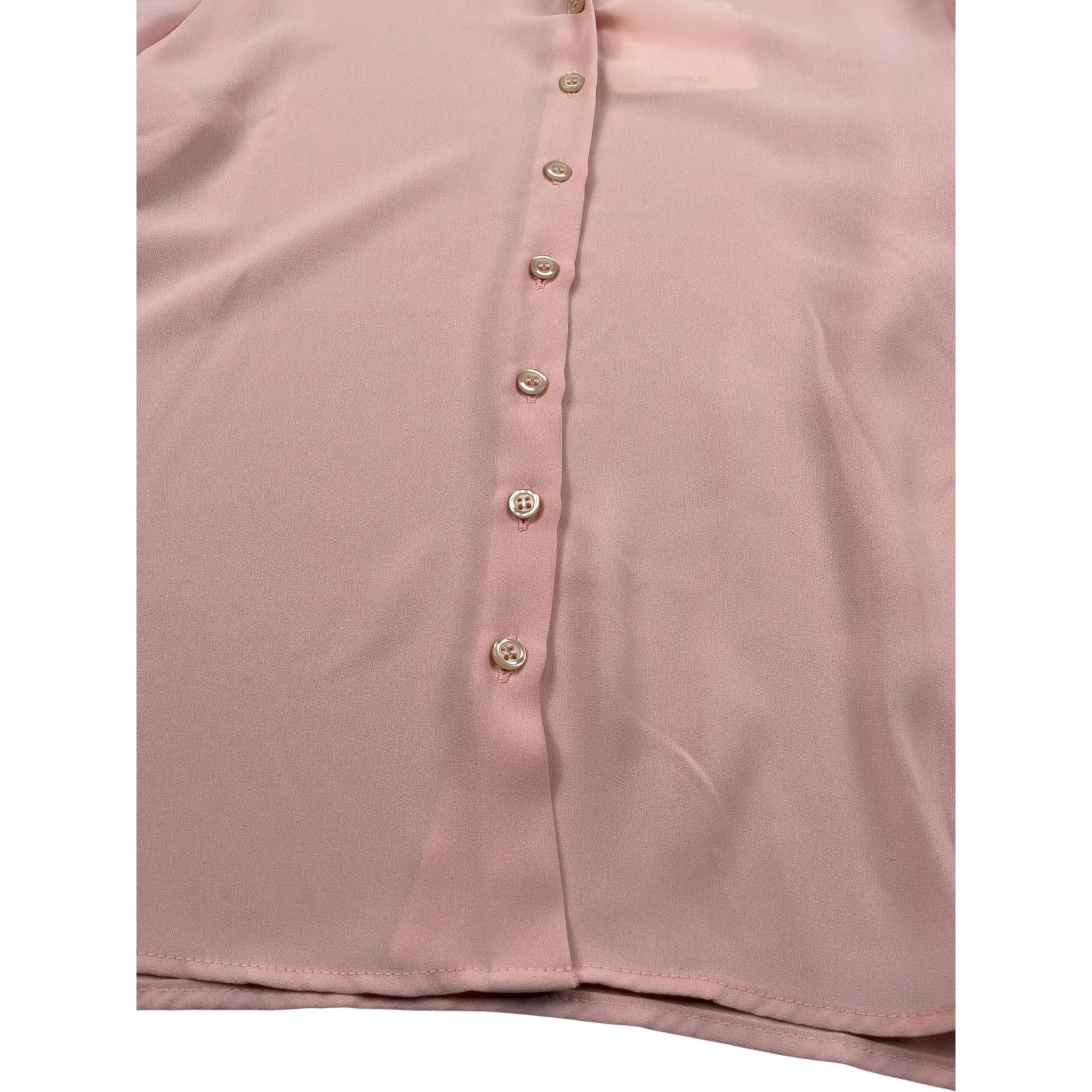 Vicolo Camicia Tinta Unita con Colletto per Neonata 3145C00113N ROSA VICOLO 