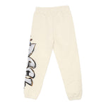 DISCLAIMER pantalone tinta unita modello tuta con stampa Panna per Bambino 24IDK58221X PANNA DISCLAIMER 