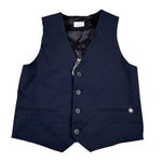 Manuel Ritz Gilet Tinta Unita con Bottoni per Bambino MR2929 BLU MANUEL RITZ 