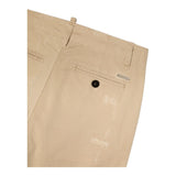 BALMAIN pantalone tinta unita cn toppe Beige per Bambino DQ1182 BEIGE DSQUARED2 