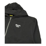 Blauer Felpa con Zip E Cappuccio Tinta Unita con Logo per Bambino 25SBLKF02553 NERO BLAUER 