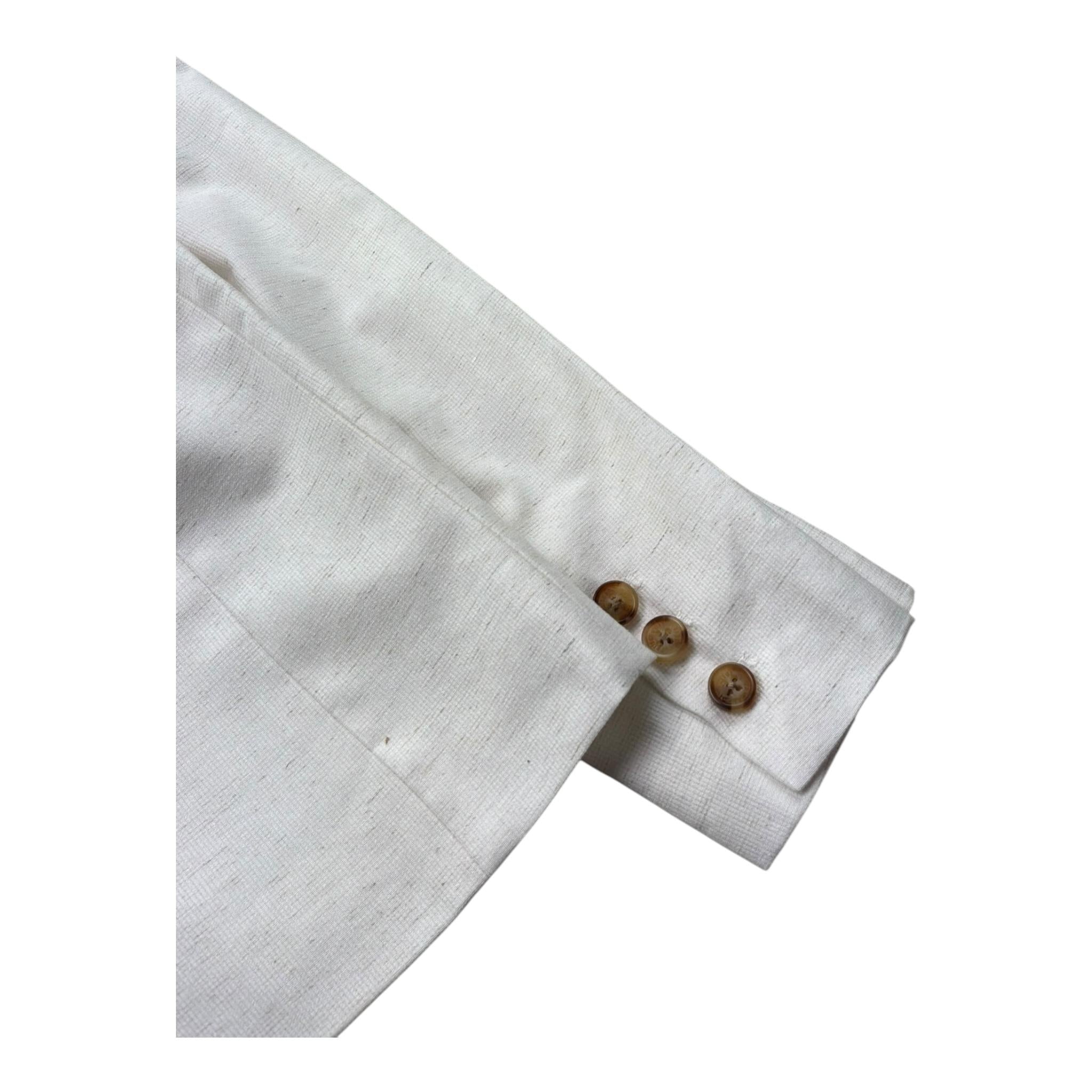 Trussardi Giacca Tinta Unita con Bottoni per Bambino TBP26138GC BIANCO TRUSSARDI 