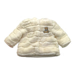 MOSCHINO pelliccia tinta unita con cappuccio Panna per Neonata MDS02I PANNA MOSCHINO 