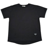 Paolo Pecora T-Shirt Girocollo Tinta Unita con Stampa per Bambino PP4354 NERO PAOLO PECORA 