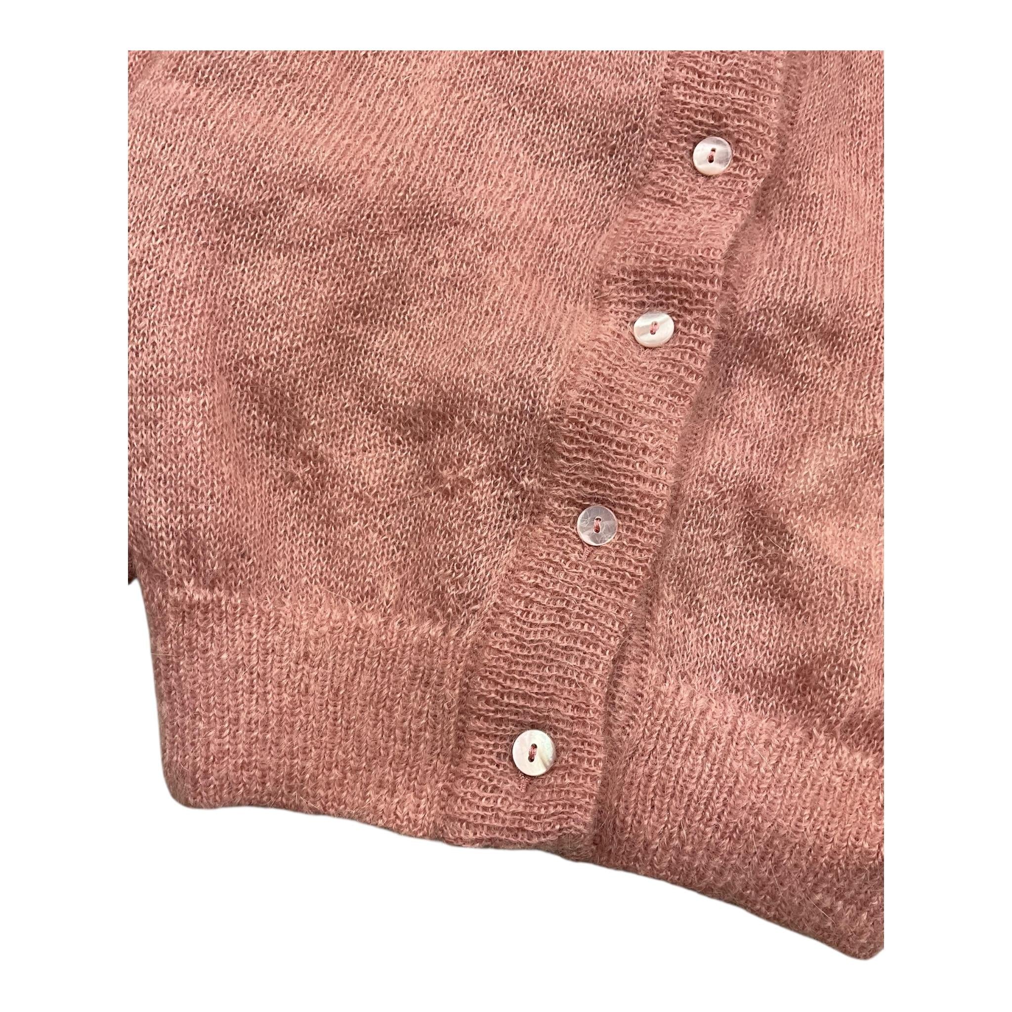 SIMONETTA cardigan tinta unita cn bottoni Rosa per Bambina ST9B00 ROSA SIMONETTA 
