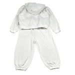 Just Cavalli Completo 2 Pezzi Felpa-Pantalone Tinta Unita per Bambino JGP26012CF BIANCO JUST CAVALLI 