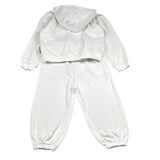 Just Cavalli Completo 2 Pezzi Felpa-Pantalone Tinta Unita per Bambino JGP26012CF BIANCO JUST CAVALLI 