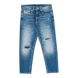 Diesel Jeans tinta unita con Girovita Regolabile Azzurro per Bambino J00981 AZZURRO DIESEL 