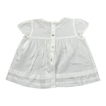 Zhoe & Tobiah Camicia Mezza Manica Tinta Unita per Neonata RTT11BN PANNA ZHOE & TOBIAH 