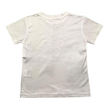 Brian Rush T-Shirt Girocollo Tinta Unita Bianco Per Bambino