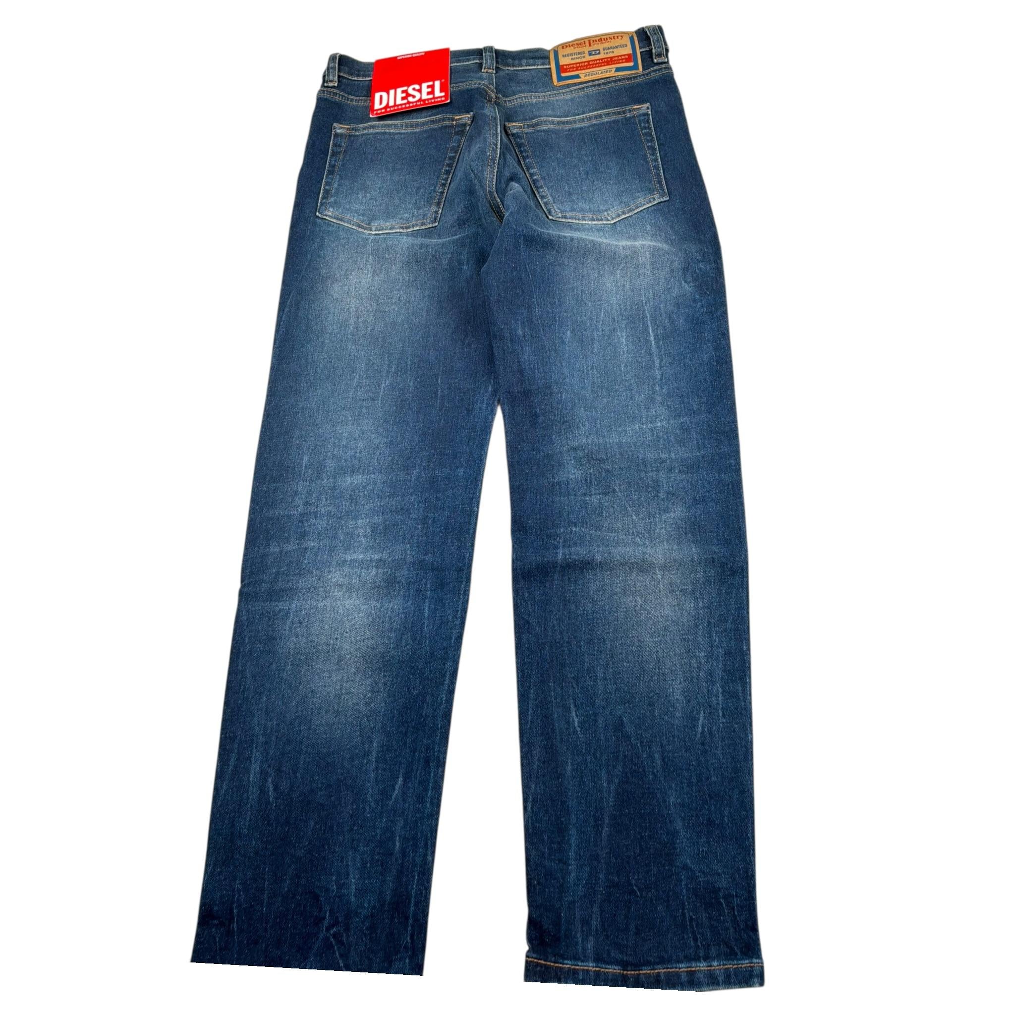 Diesel Jeans tinta unita con Girovita Regolabile Blu per Bambino J00981 BLU DIESEL 