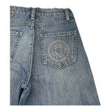 GUESS jeans tinta unita modello zampa Blu per Bambina J4YA17D4SE0 BLU GUESS 